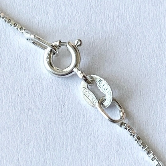 925 Sterling Silver Necklace Heart - Picture 6 of 12